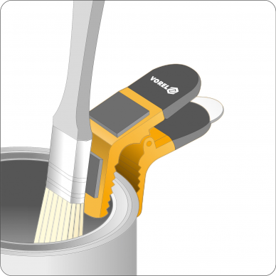 Magnetinis teptukų laikiklis Vorel 2 Magnetinis teptukų laikiklis Vorel 2