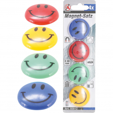 Magnetų rinkinys BGS-technic, Ø 40 mm, 4 vnt. 3 Magnetų rinkinys BGS-technic, Ø 40 mm, 4 vnt. 3