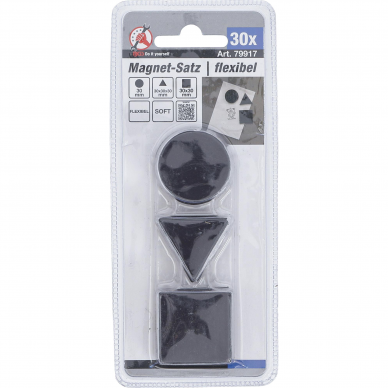 Magnetų rinkinys BGS-technic, 30 vnt. 2 Magnetų rinkinys BGS-technic, 30 vnt. 2