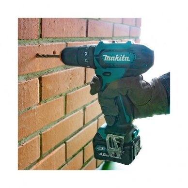 Akumuliatorinis smūginis suktuvas-gręžtuvas Makita HP333DWAE 12V 2x2,0 Ah Li-ion 1 Akumuliatorinis smūginis suktuvas-gręžtuvas Makita HP333DWAE 12V 2x2,0 Ah Li-ion 1