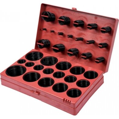 Manžetų rinkinys | 3 - 50 mm Ø | 419 vnt. (YT-06876) Manžetų rinkinys | 3 - 50 mm Ø | 419 vnt. (YT-06876)