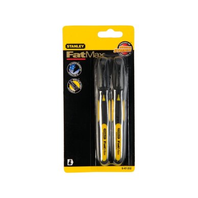 Markeriai STANLEY, juodi, 2 vnt Markeriai STANLEY, juodi, 2 vnt