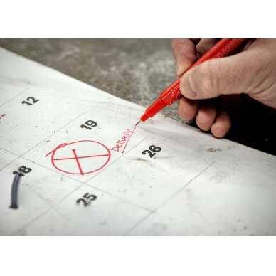 Markeris DURA-INK Dual Tip, 0.7 MM, Raud 2 Markeris DURA-INK Dual Tip, 0.7 MM, Raud 2