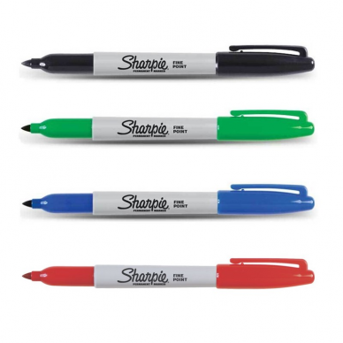 Markeris „Sharpie" FINE juod. sp. 1 Markeris „Sharpie" FINE juod. sp. 1