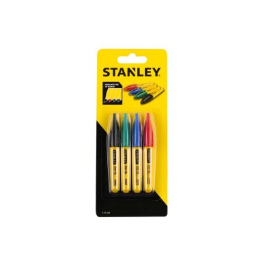 Markeris STANLEY, 4 vnt 5