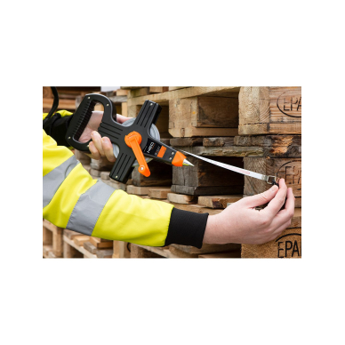 Matavimo juosta, ILGA, PLIENINĖ, 50 M X 10 MM 2 Matavimo juosta, ILGA, PLIENINĖ, 50 M X 10 MM 2