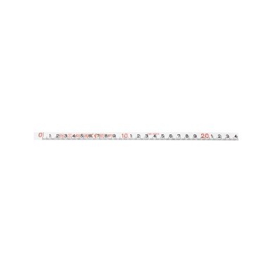 Matavimo juosta, ILGA, PLIENINĖ, 50 M X 10 MM 3