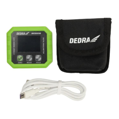 Skaitmeninis kampo matuoklis DEDRA MC0930, 3.7V, 4x90 1 Skaitmeninis kampo matuoklis DEDRA MC0930, 3.7V, 4x90 1