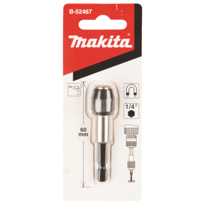 Sukimo antgalis su fiksavimo žiedu Makita B-52467, 60 mm 1 Sukimo antgalis su fiksavimo žiedu Makita B-52467, 60 mm 1