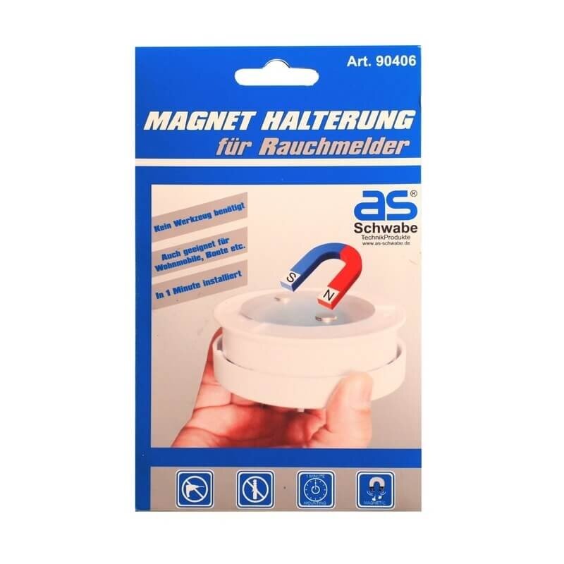 Magnetinis laikiklis su 3M lipduku dūmų detektoriui AS-SCHWABE 3 Magnetinis laikiklis su 3M lipduku dūmų detektoriui AS-SCHWABE 3