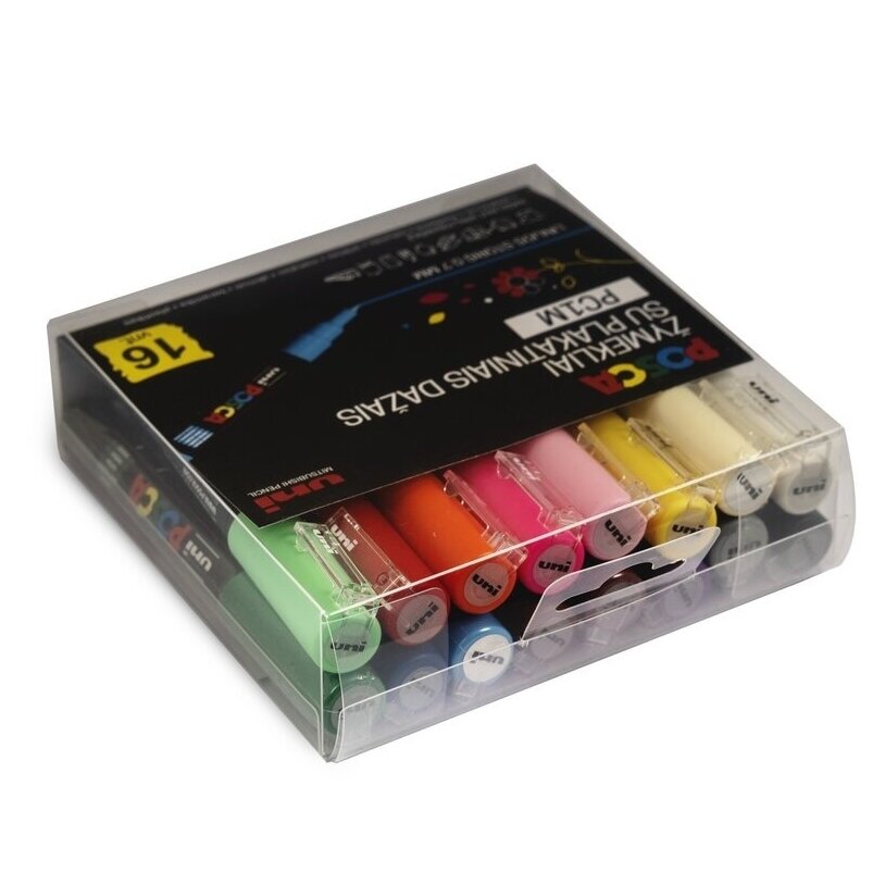 Markerių rinkinys Posca PC-1M, 16vnt. 2 Markerių rinkinys Posca PC-1M, 16vnt. 2