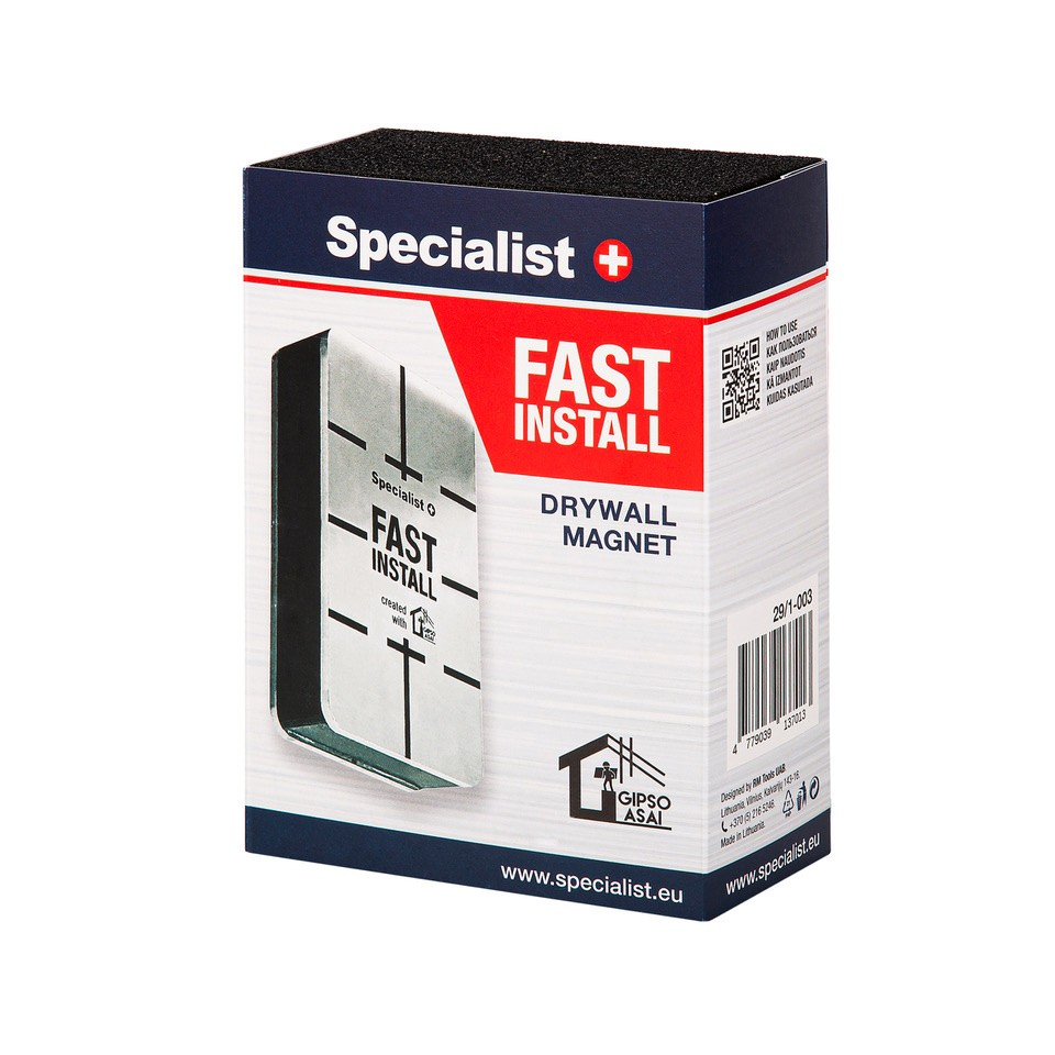 Magnetas profiliams Specialist+ „Fast Install“ Magnetas profiliams Specialist+ „Fast Install“