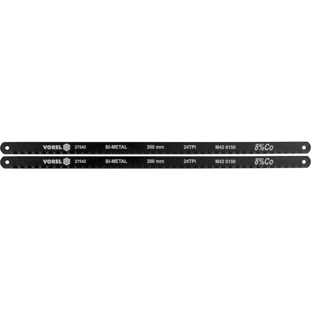 Metalo pjovimo pjūkliukų rinkinys | bimetal M42 + CrV 6150 + Co 8% | 2 vnt. (27542)