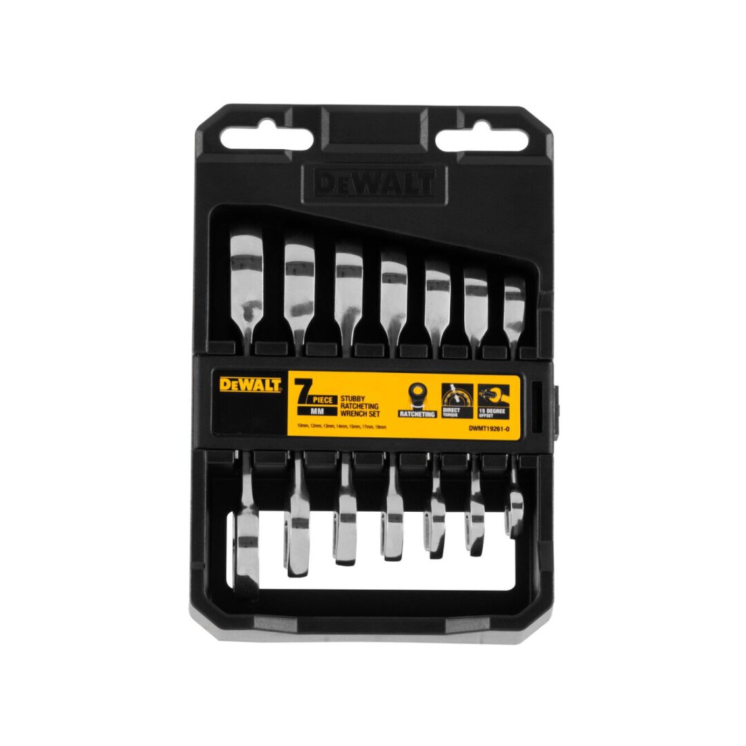 Mechanikų įrankių rinkinys 7 vnt., DeWalt DWMT19261-0 Mechanikų įrankių rinkinys 7 vnt., DeWalt DWMT19261-0