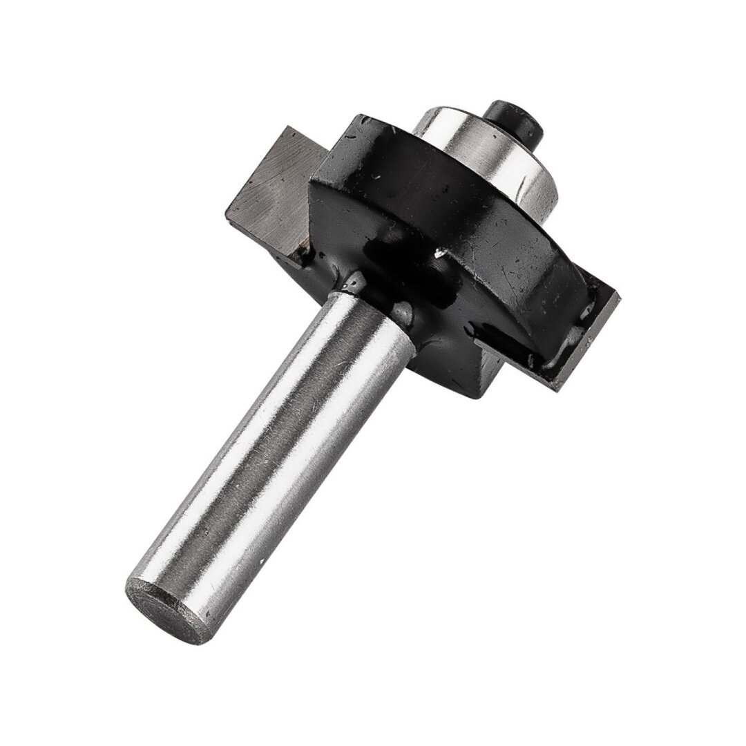 Medienos freza pjaustytuvas su guoliu, dekoratyvinė, widia, 32 x 10 mm, kotas 8 mm 2 Medienos freza pjaustytuvas su guoliu, dekoratyvinė, widia, 32 x 10 mm, kotas 8 mm 2