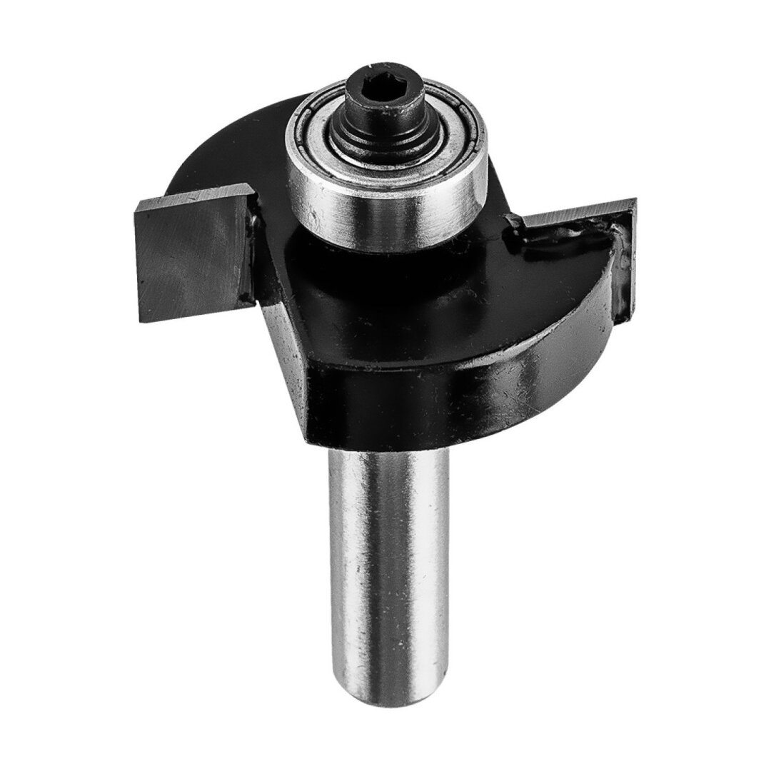 Medienos freza pjaustytuvas su guoliu, dekoratyvinė, widia, 32 x 10 mm, kotas 8 mm 4