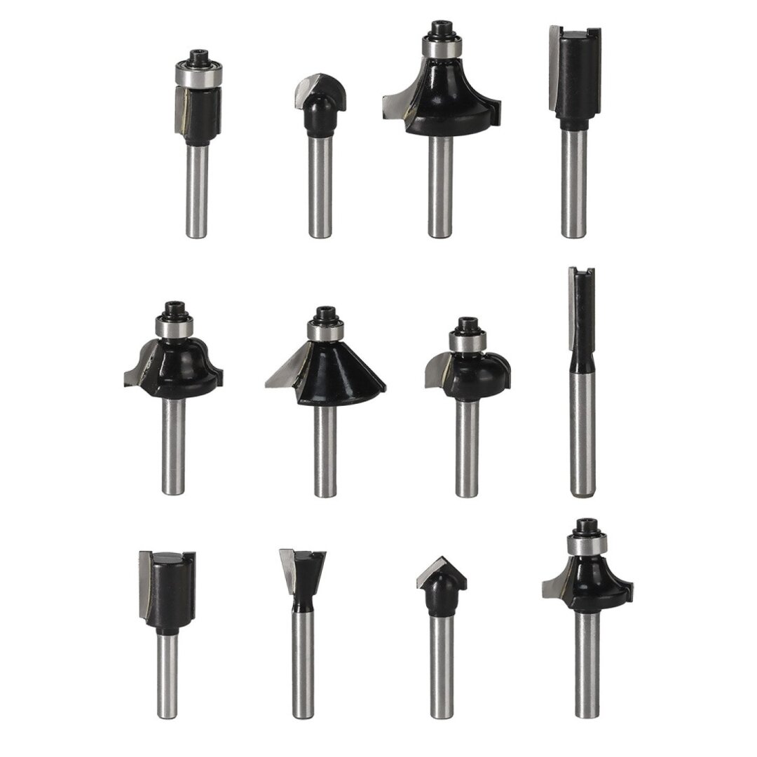 Medienos karbido freza, 6 mm, 12 mm 2