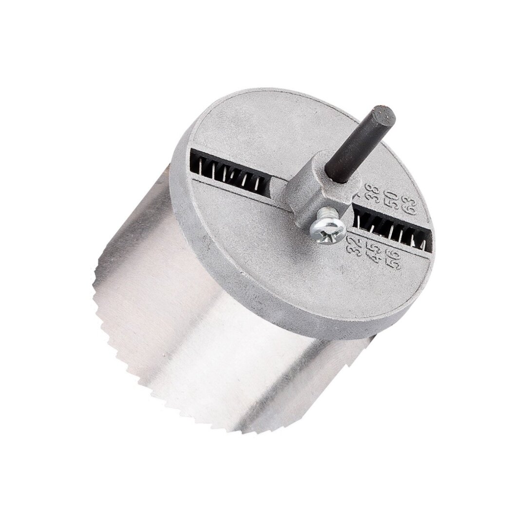 Medienos skylių pjaustyklės 26–63 mm, H 50 mm, nustatytas 7 vnt. 5