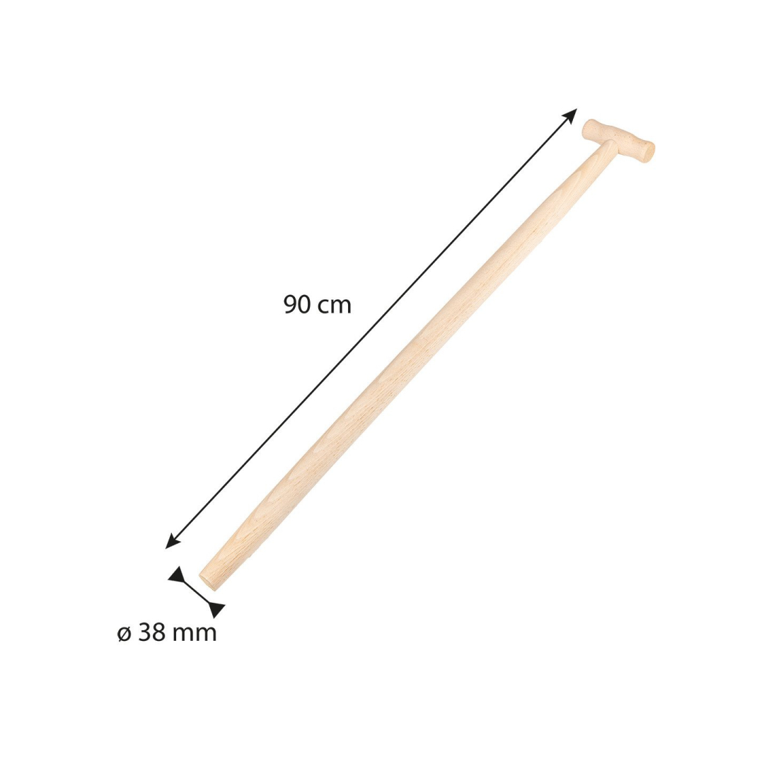 Medinė buko medienos rankena T 38/90 (kastuvas) 6