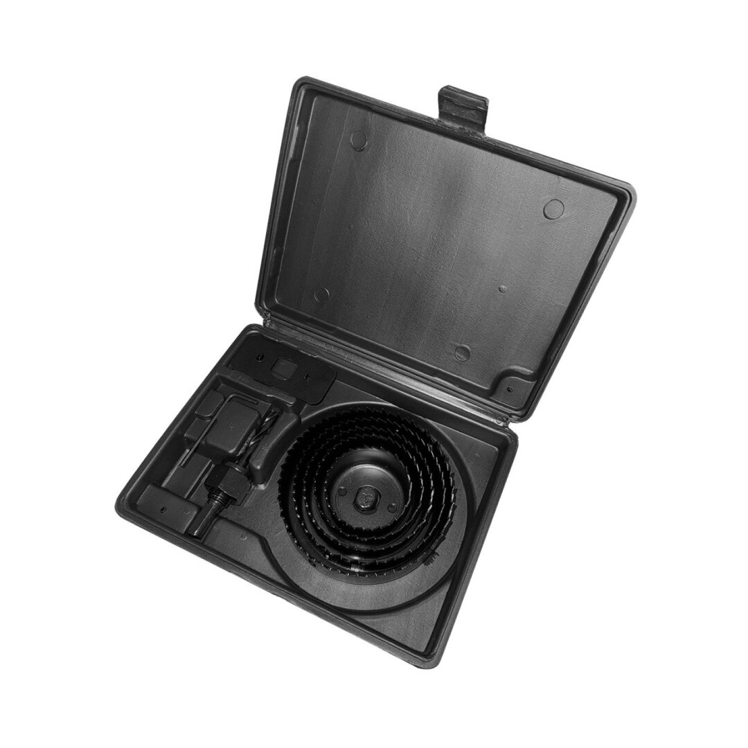 Medinių skylių pjaustyklės su adapteriu 51–102 mm, 8 dalių rinkinys 2