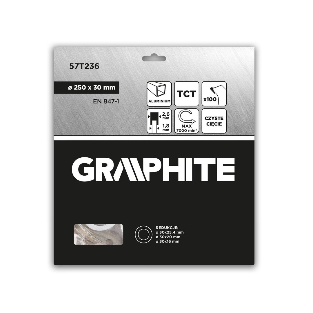 Medžio pjovimo diskas , Widia, 250 x 30 mm, 100 dantų, skirtas aliuminiui 1 Medžio pjovimo diskas , Widia, 250 x 30 mm, 100 dantų, skirtas aliuminiui 1