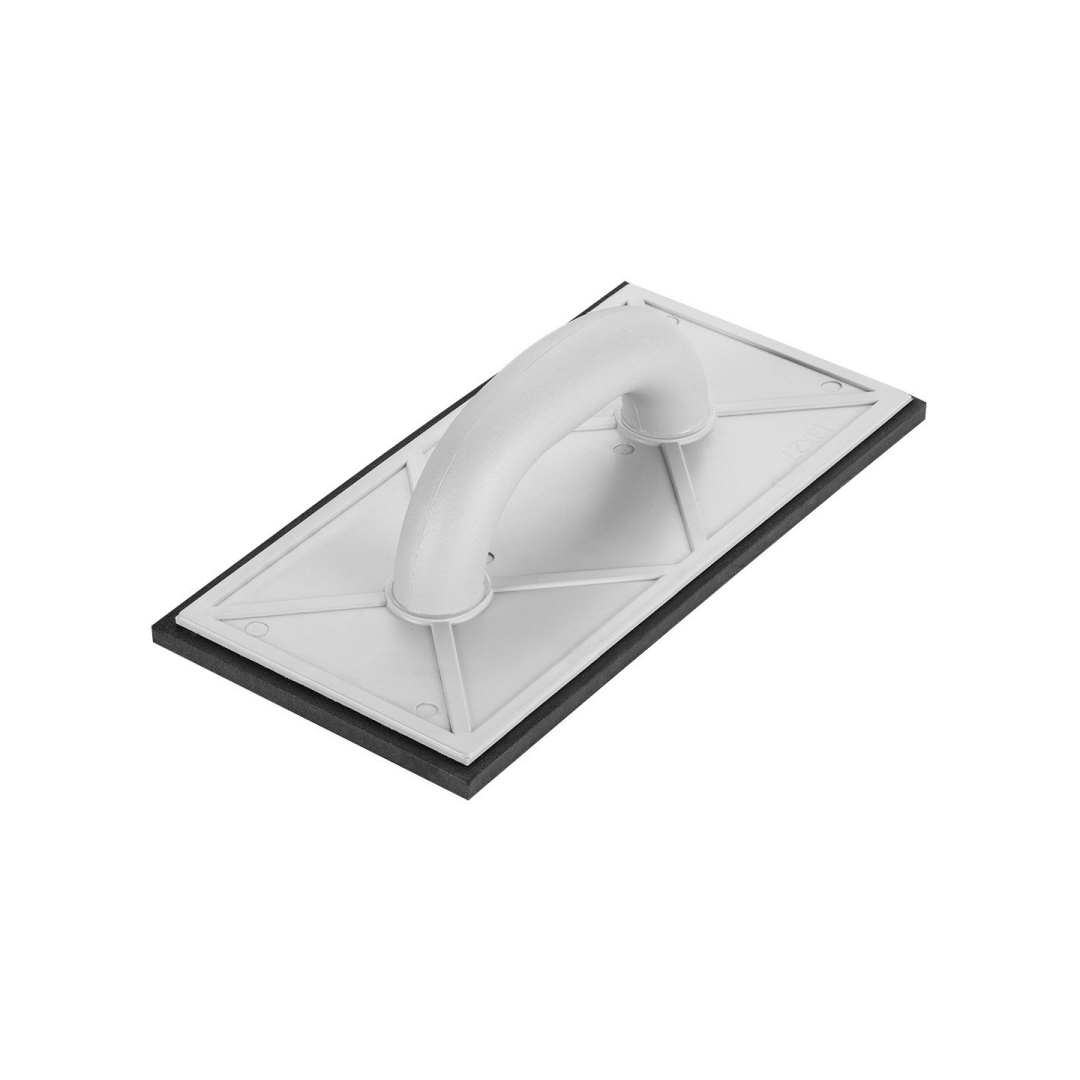 Mentelė su guma 8 mm, 280 x 140 mm, plastikine rankena