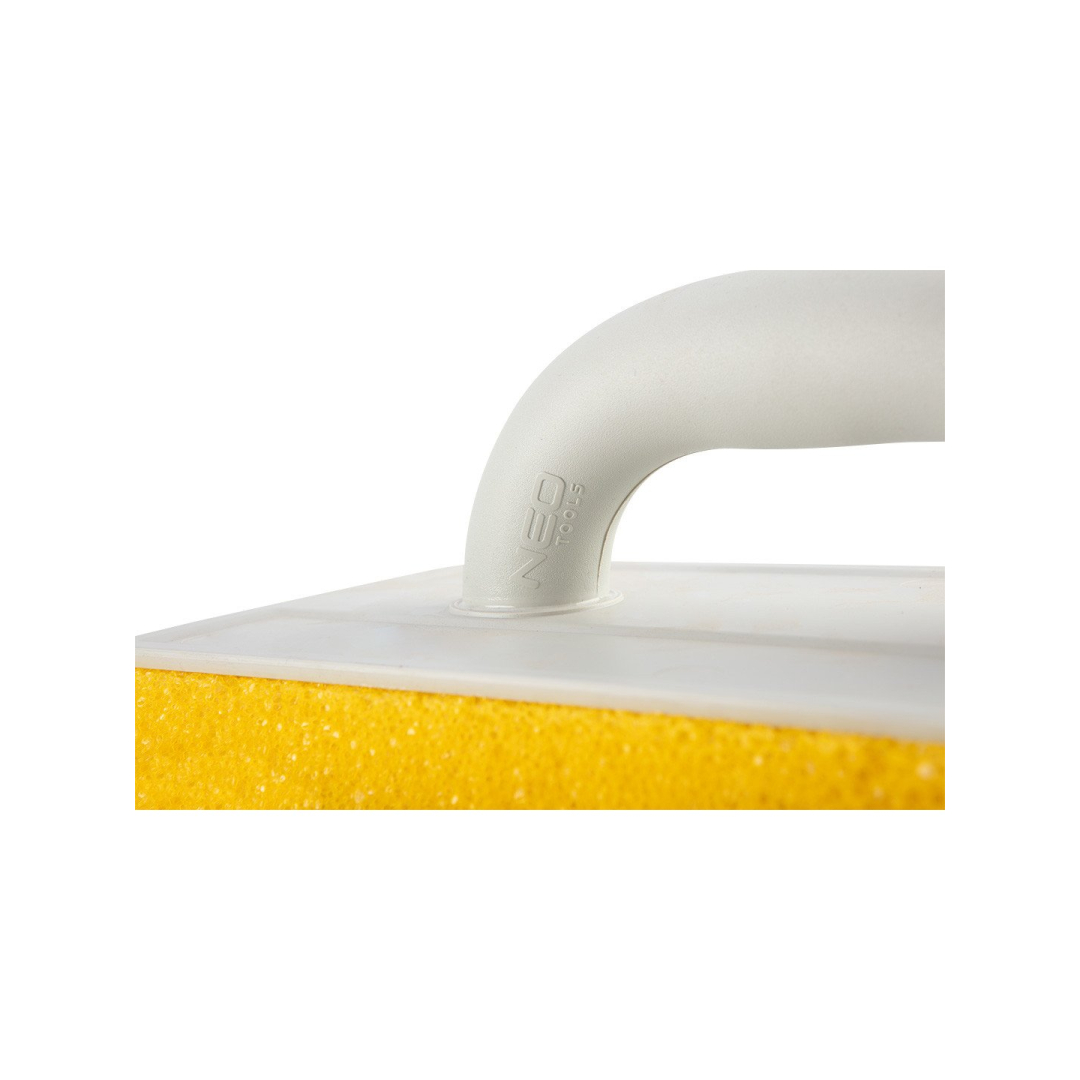 Mentelė su šiurkščia kempine 25 mm, 280 x 140 mm, plastikine rankena 2