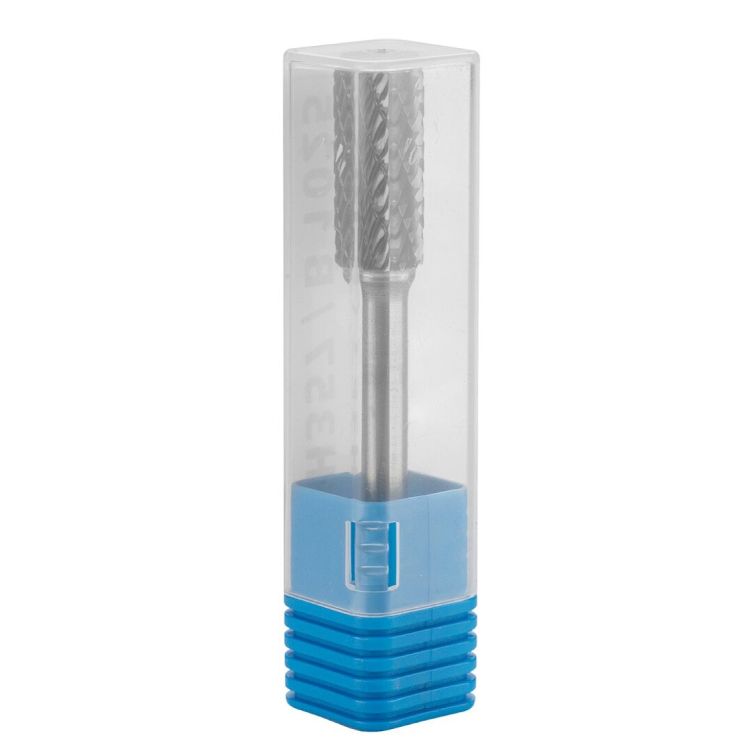 Metalo freza  HM, B tipas (cilindrinis su ašmenimis viršuje), 10 x 25 mm, kotas 6 x 45 mm 1