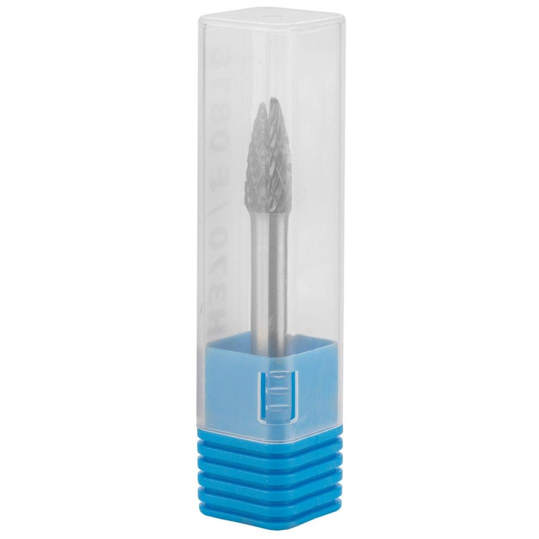 Metalo freza HM, type F (ogival rounded), 8 x 18 mm, shank 6 x 45 mm 4