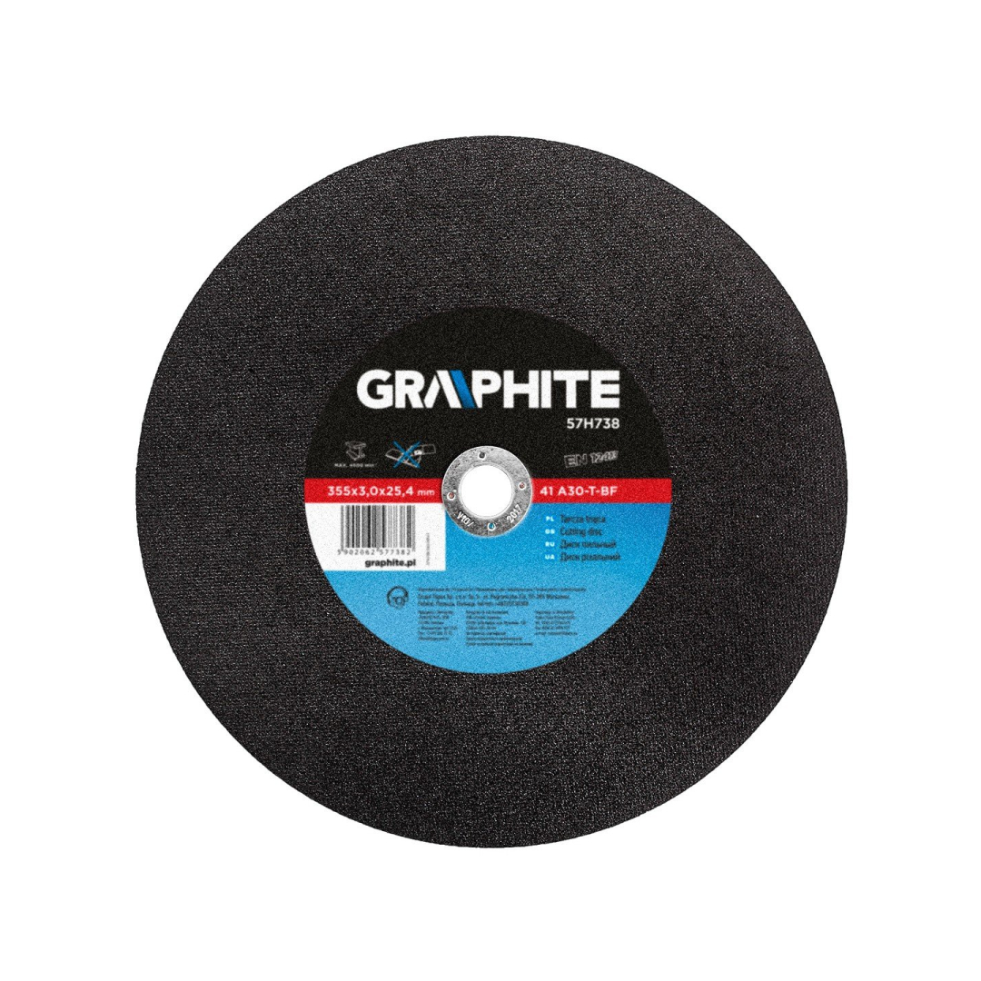 Metalo pjovimo diskas 355 x 3,0 x 25,4 mm 41 A30-T-BF