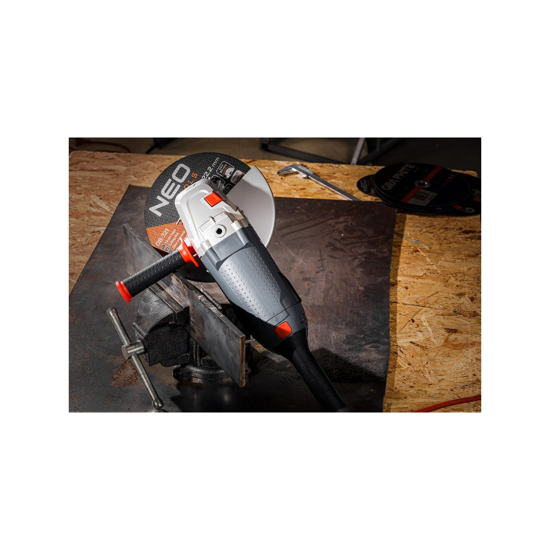 Metalo/INOX pjovimo diskai 230 x 1,9 x 22,2 mm, 41 A46-S-BF, 25 vnt. dėžutė. Pagaminta PL 1