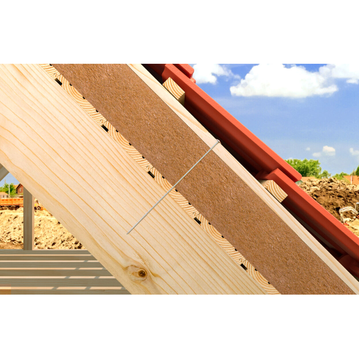 Medsraigtis padidinta galva FPF II WTP BC 5,0 x 120, 100 vnt. 1