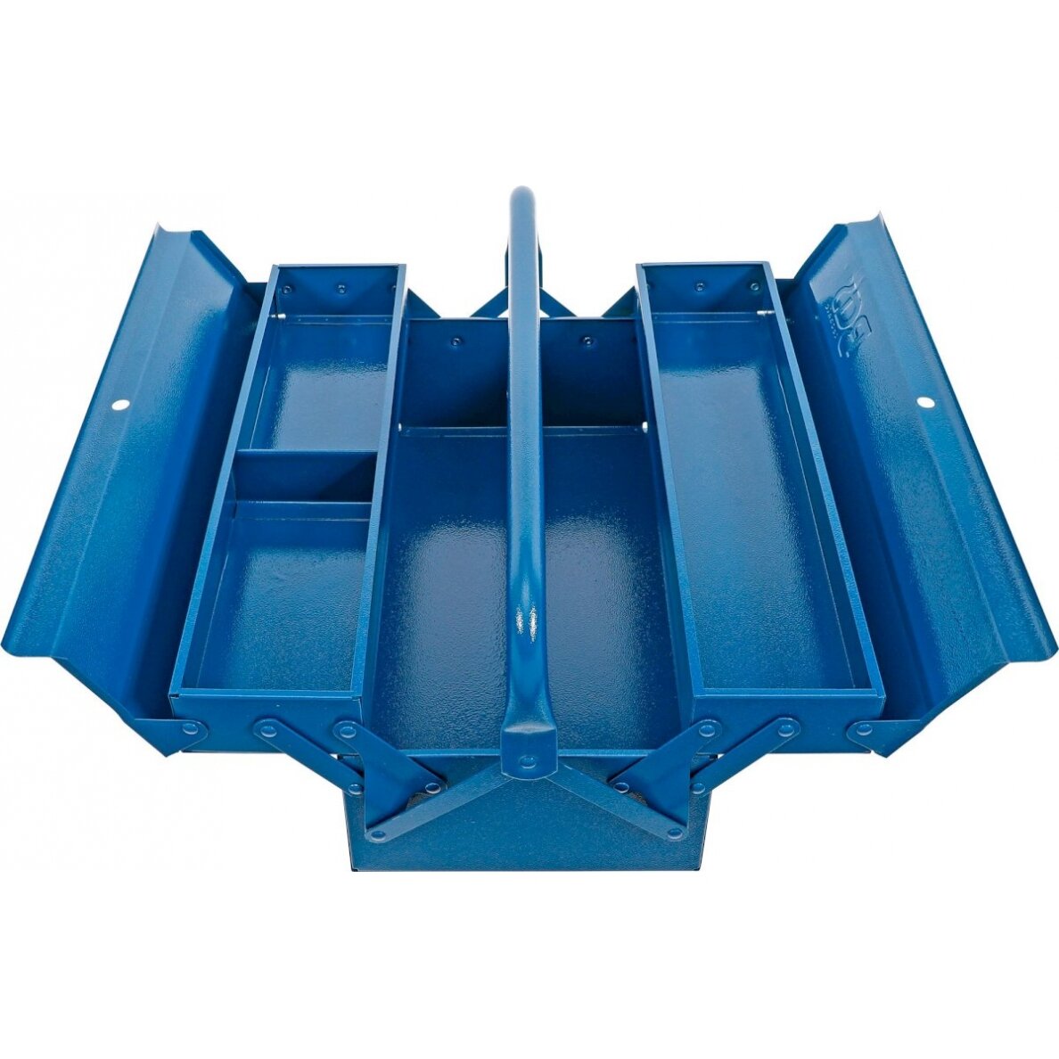 Metalinė įrankių dėžė | tuščia | 420 x 200 x 150 mm | 3 skyriai (33001) Metalinė įrankių dėžė | tuščia | 420 x 200 x 150 mm | 3 skyriai (33001)