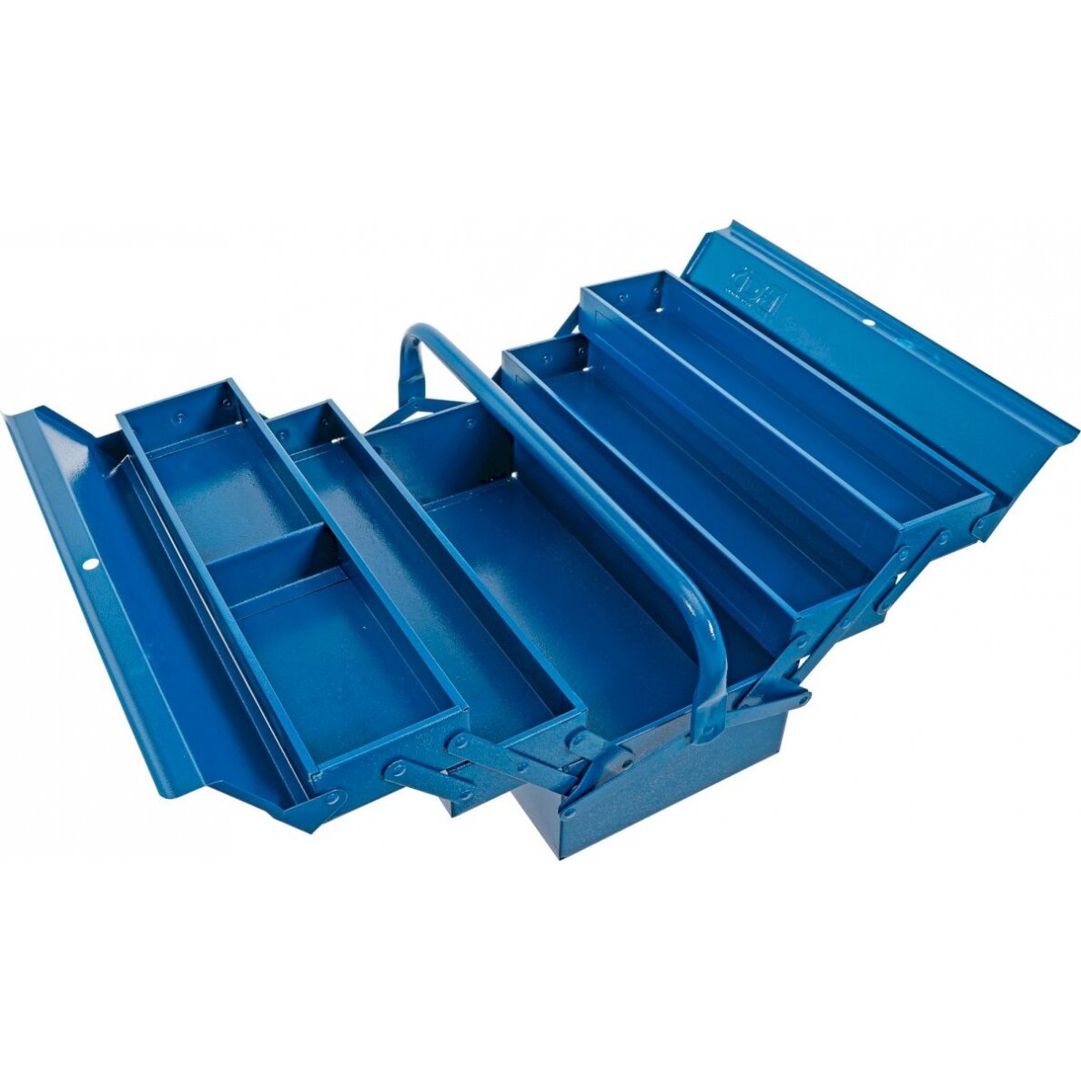 Metalinė įrankių dėžė | tuščia | 420 x 200 x 200 mm | 5 skyriai (33000) Metalinė įrankių dėžė | tuščia | 420 x 200 x 200 mm | 5 skyriai (33000)