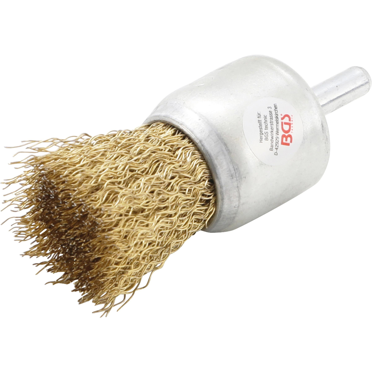 Šepetys vielinis teptuko tipo | padengtas žalvariu | Ø 25 mm (8364) 1 Šepetys vielinis teptuko tipo | padengtas žalvariu | Ø 25 mm (8364) 1