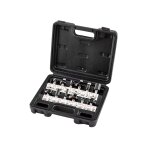 Medienos karbido frezai, kotas 8 mm, nustatytas 12 vnt