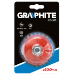 Metalinis šepetys 100 mm x M14, nerūdijanti viela