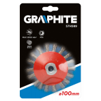 Metalinis šepetys 100mm x M14, nerūdijanti viela