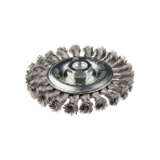 Metalinis šepetys 115mm x M14, nerūdijanti viela
