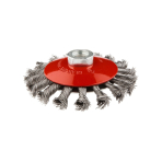 Metalinis šepetys 115mm x M14, nerūdijanti viela