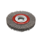 Metalinis šepetys 125mm, nerūdijanti viela