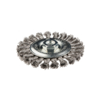 Metalinis šepetys 125mm x M14, nerūdijanti viela