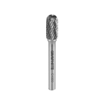 Metalo freza HM, type C (cylindrical rounded), 10 x 20 mm, shank 6 x 45 mm