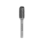 Metalo freza HM, type C (cylindrical rounded), 12 x 25 mm, shank 6 x 45 mm