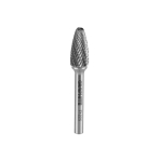 Metalo freza HM, type F (ogival rounded), 12 x 25 mm, shank 6 x 45 mm