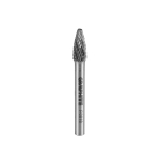 Metalo freza HM, type F (ogival rounded), 8 x 18 mm, shank 6 x 45 mm