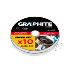 Metalo pj. diskas, 115x1x22.2 mm Graphite 10vnt.