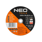 Metalo/INOX pjovimo diskai 230 x 1,9 x 22,2 mm, 41 A46-S-BF, 25 vnt. dėžutė. Pagaminta PL