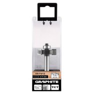 Medienos freza pjaustytuvas su guoliu, dekoratyvinė, widia, 32 x 10 mm, kotas 8 mm