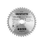 Medžio pjovimo diskas , Widia, 210 x 30 mm, 40 dantų